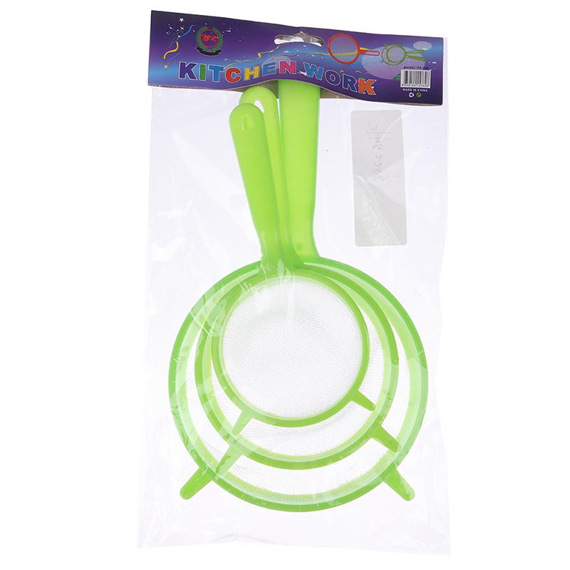 Set 3 site cu plasă fină