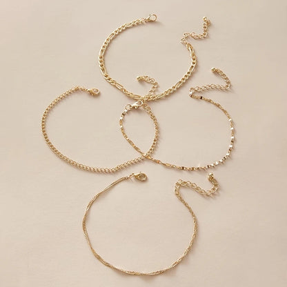 Set de 4 brățări elegante