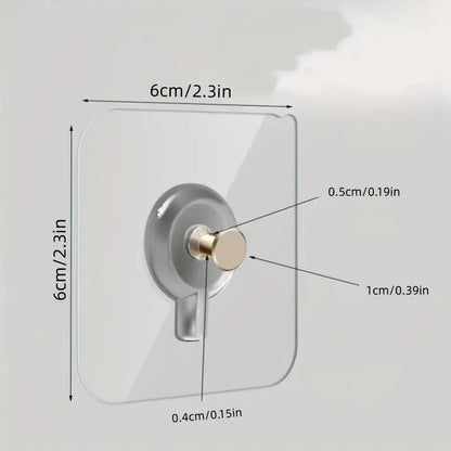 Set 5 cârlige adezive pentru agățare obiecte