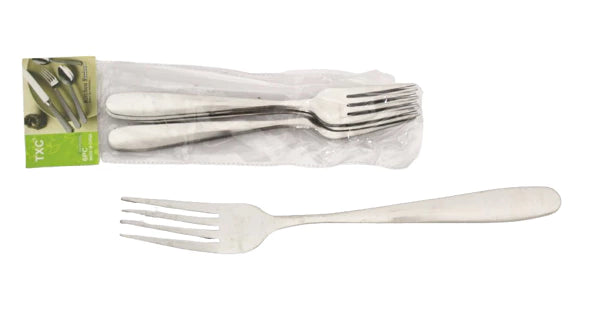 Set 6 furculițe, metal, 21 cm x 3 cm