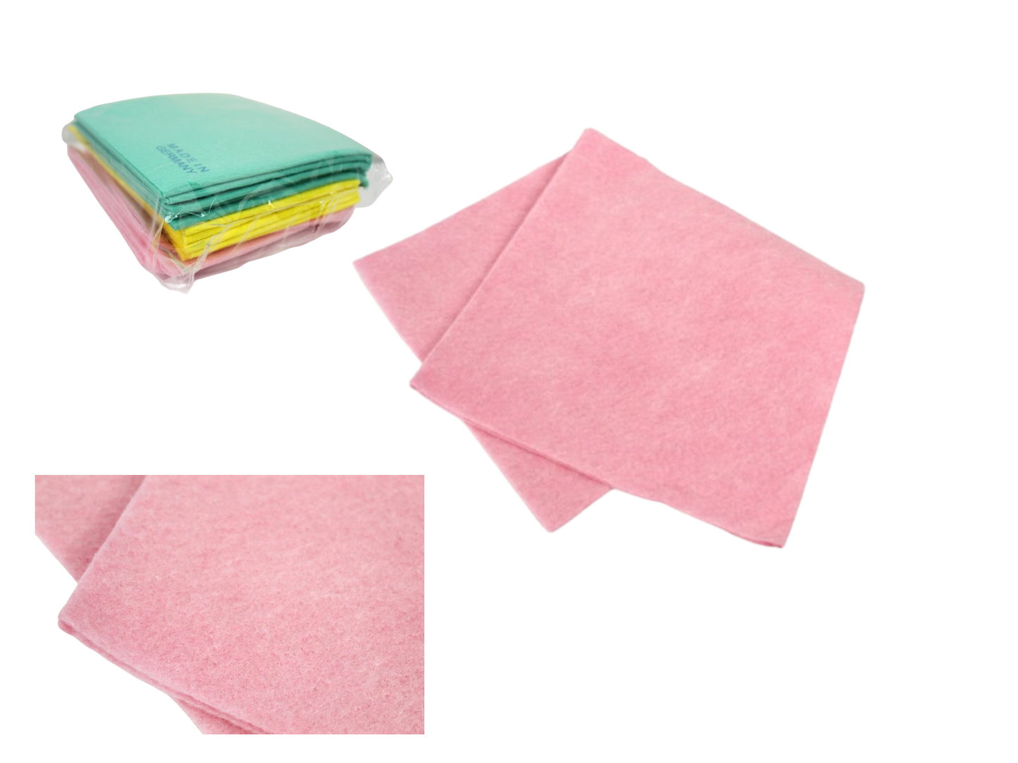 Set 3 lavete de uz casnic, 38x38 cm