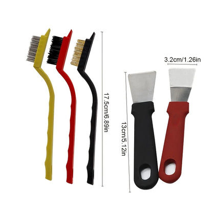 Set 5 ustensile pentru curățare detaliată