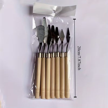 Set 7 spatule de vopsit sau pictat