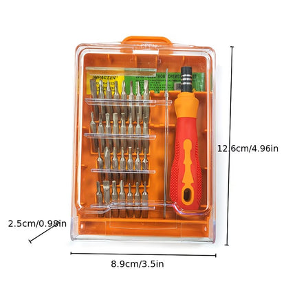 Trusă de șurubelnițe cu 32 biți