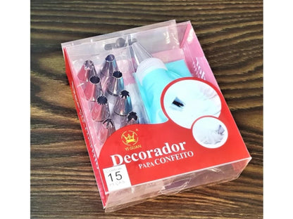 Set pentru ornat torturi și prăjituri cu 12 forme
