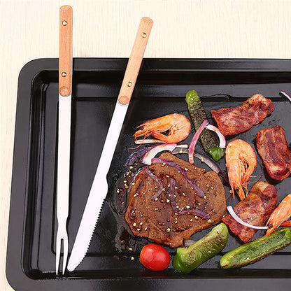 Set tacâmuri pentru grătar din 2 piese