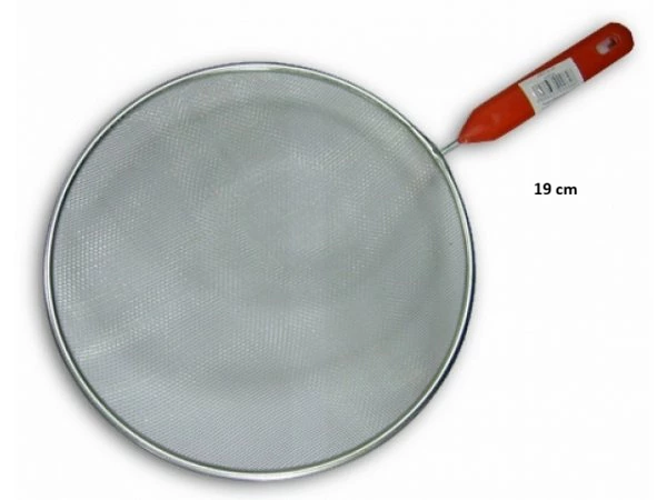 Sită plată de bucătărie din inox cu plasă fină