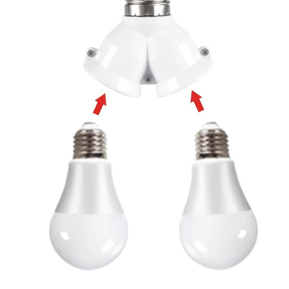 Izzó foglalat kapcsolóval és foglalat adapterrel