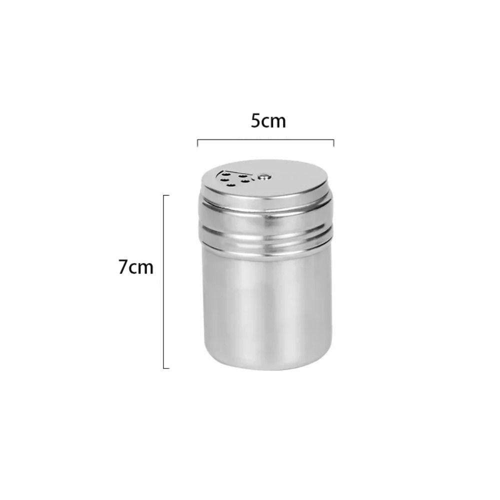 Set 2 solnițe de condimente din inox