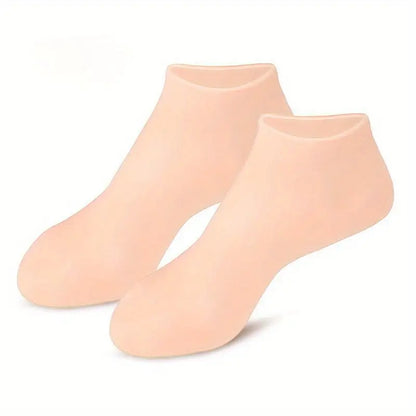 Șosete exfoliante și hidratante pentru călcâie crăpate