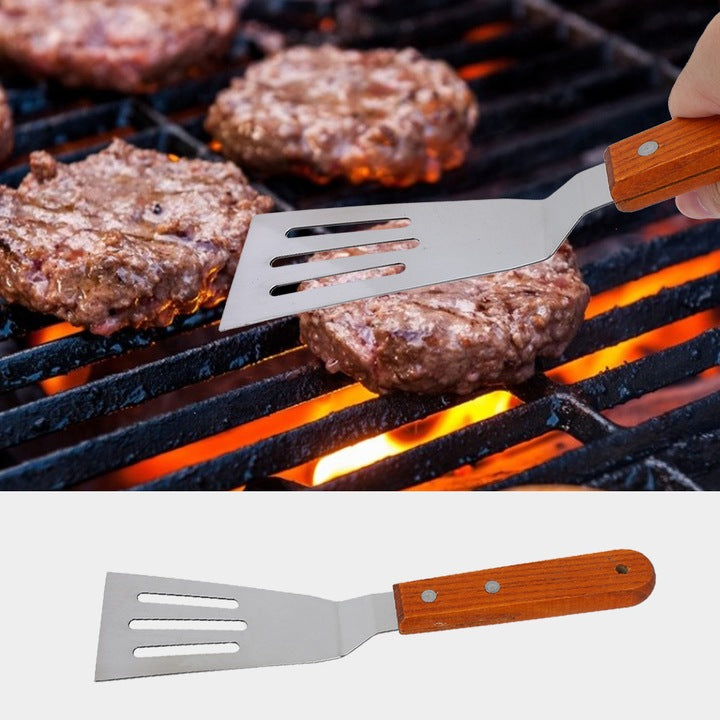 Spatulă de bucătărie cu mâner din lemn