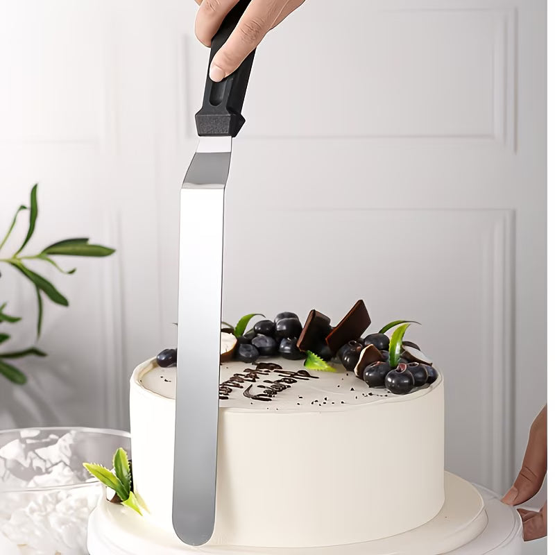 Spatulă din oțel inoxidabil pentru ornare glazură