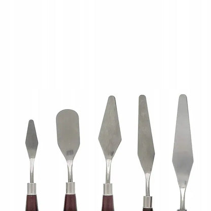 Set 5 spatule de vopsit sau pictat