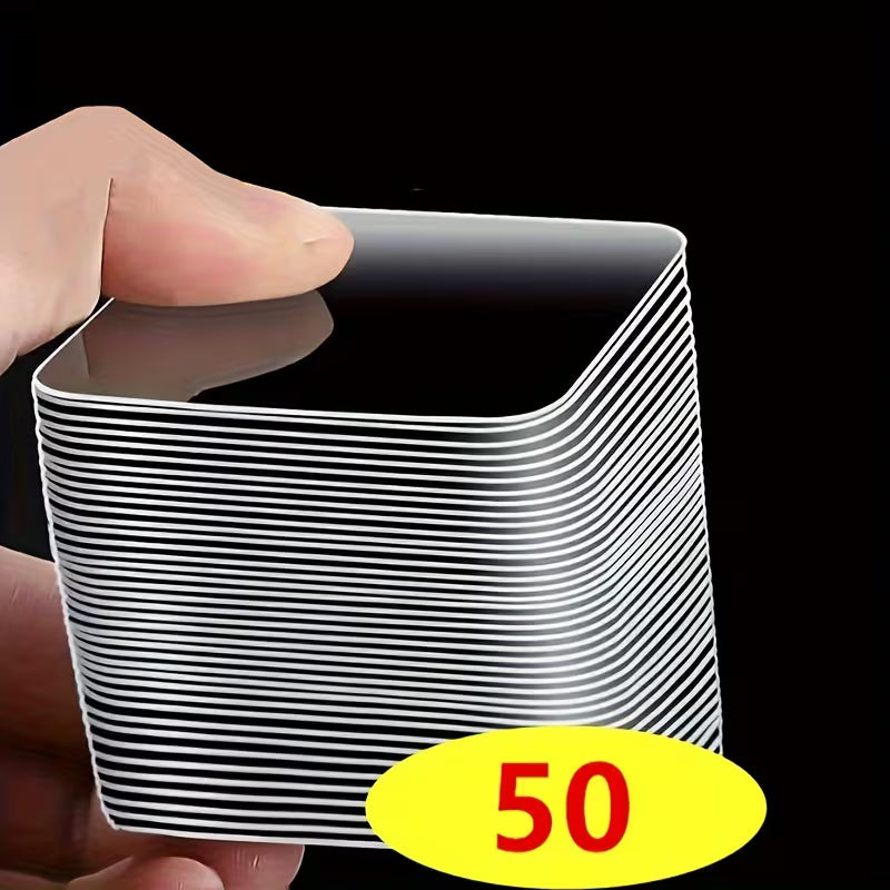 Stickere puternice dublu-adezive, 50 bucăți