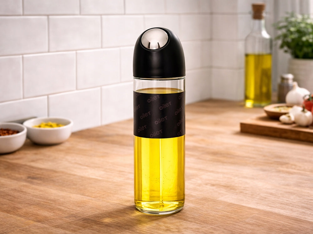 Sticlă dozatoare pentru ulei, oțet și vin, 510 ml