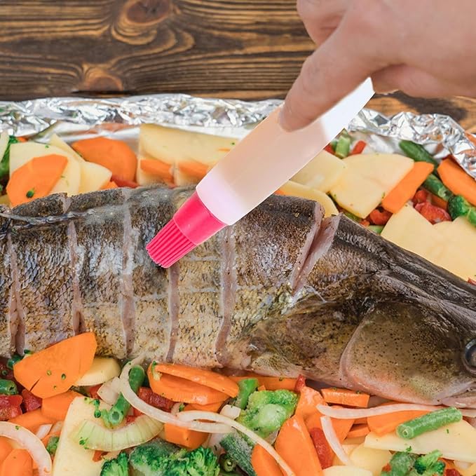 Sticlă ungere cu perie din silicon