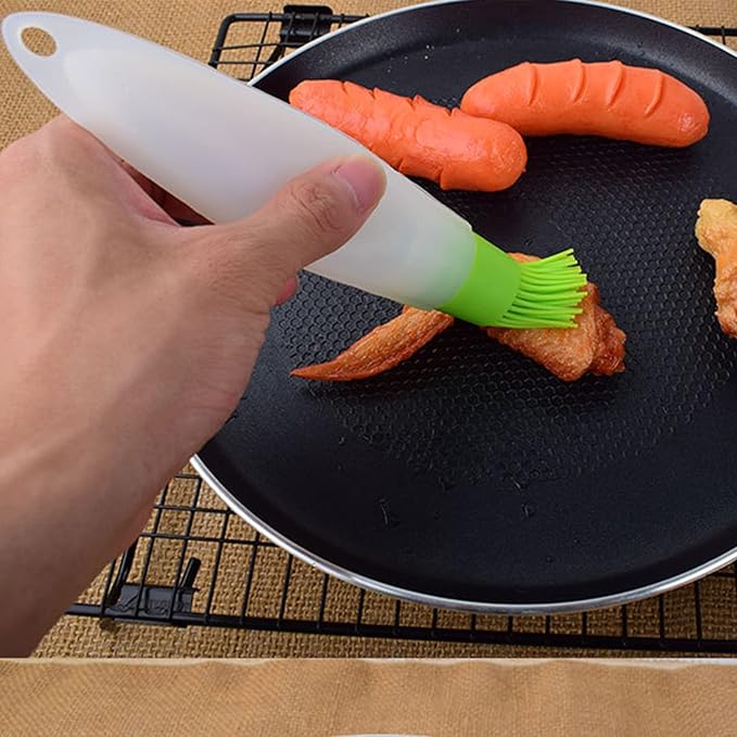 Sticlă ungere cu perie din silicon