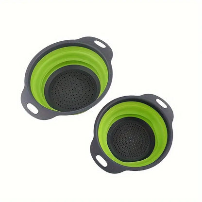 Strecurătoare pliabilă din silicon cu mânere