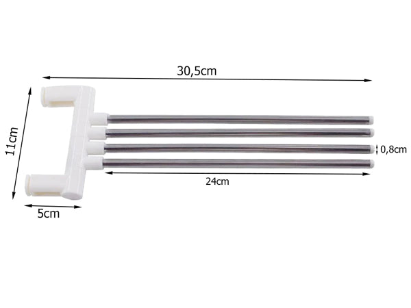 Törölköző rendszerező 5 karral