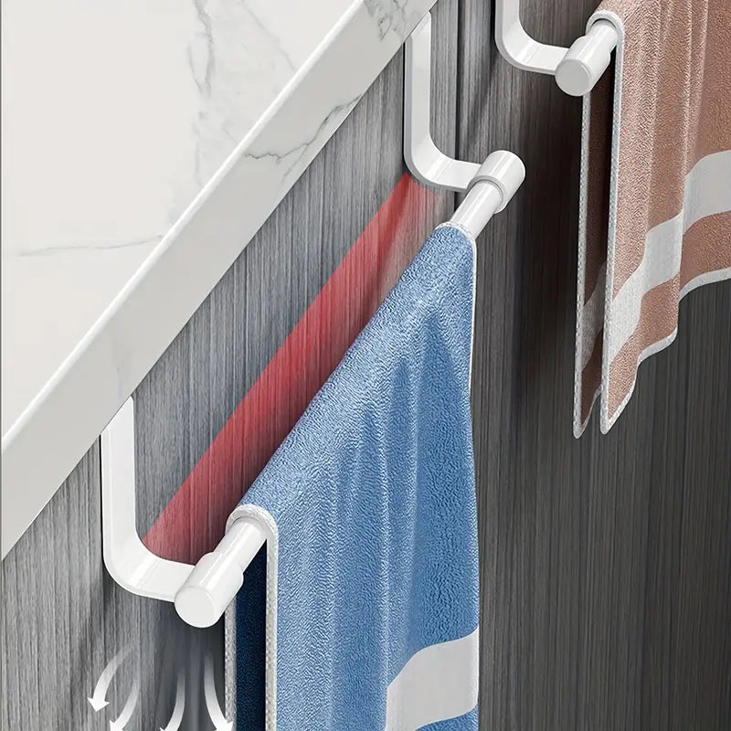 Suport pentru prosoape cu instalare pe ușă