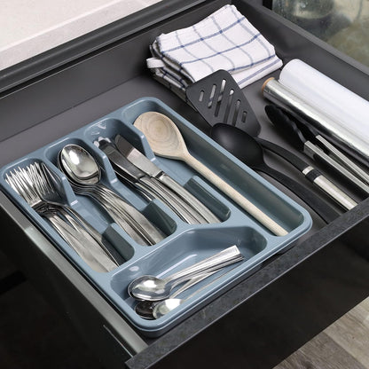 Organizator de tacâmuri cu 5 compartimente