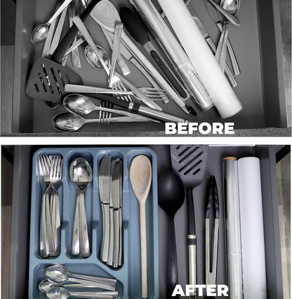 Organizator de tacâmuri cu 5 compartimente