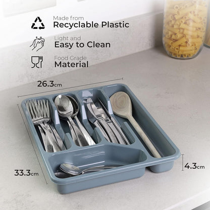 Organizator de tacâmuri cu 5 compartimente