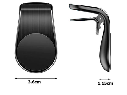 Suport auto telefon magnetic pentru grilă