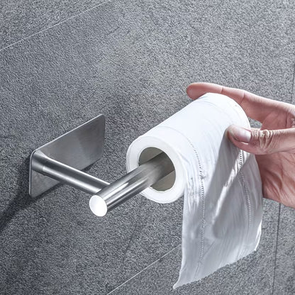 Suport adeziv pentru hârtie din inox