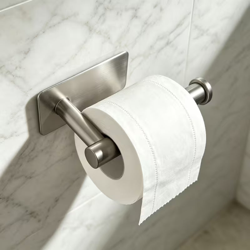 Suport adeziv pentru hârtie din inox
