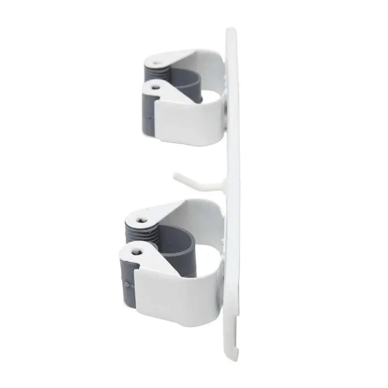 Suport de perete pentru mături din 2 cleme