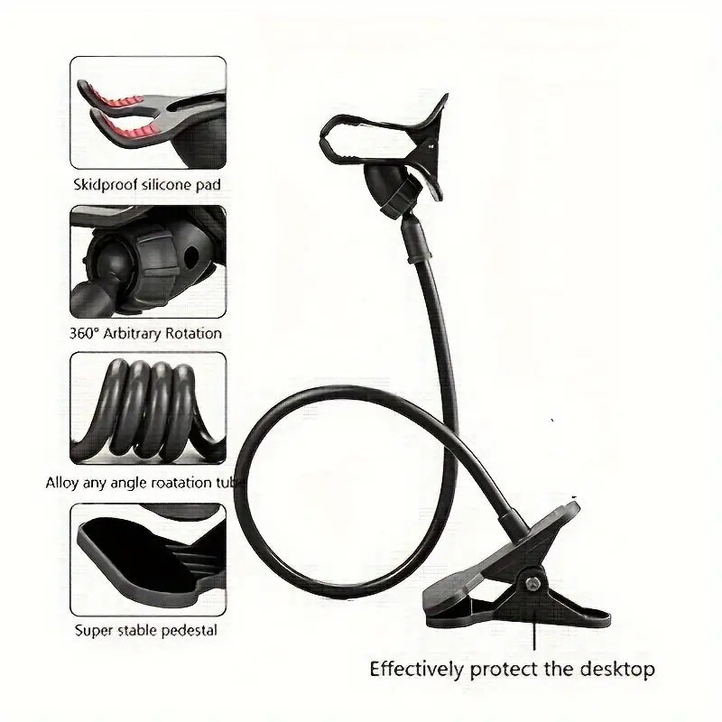 Suport universal telefon cu braț lung de 60 cm