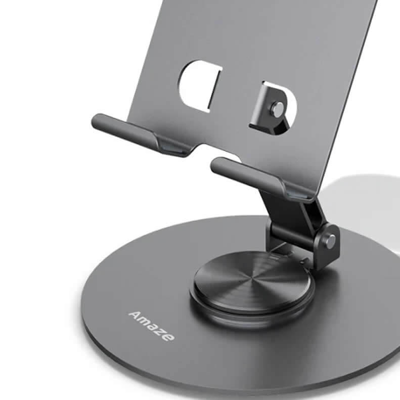 Suport telefon din metal, pliabil la 360°