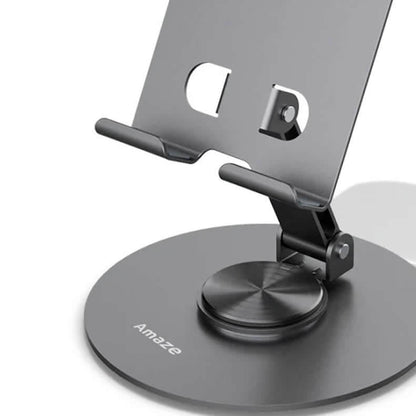 Suport telefon din metal, pliabil la 360°