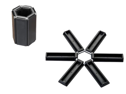 Set 2 suporturi pliabile pentru oale și tigăi, 19 cm