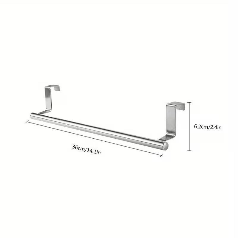 Port prosop inox, organizator prosoape, 36 cm