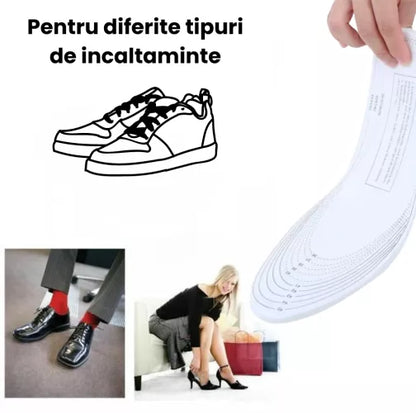 Tălpi de încălțăminte ortopedice din spumă cu memorie
