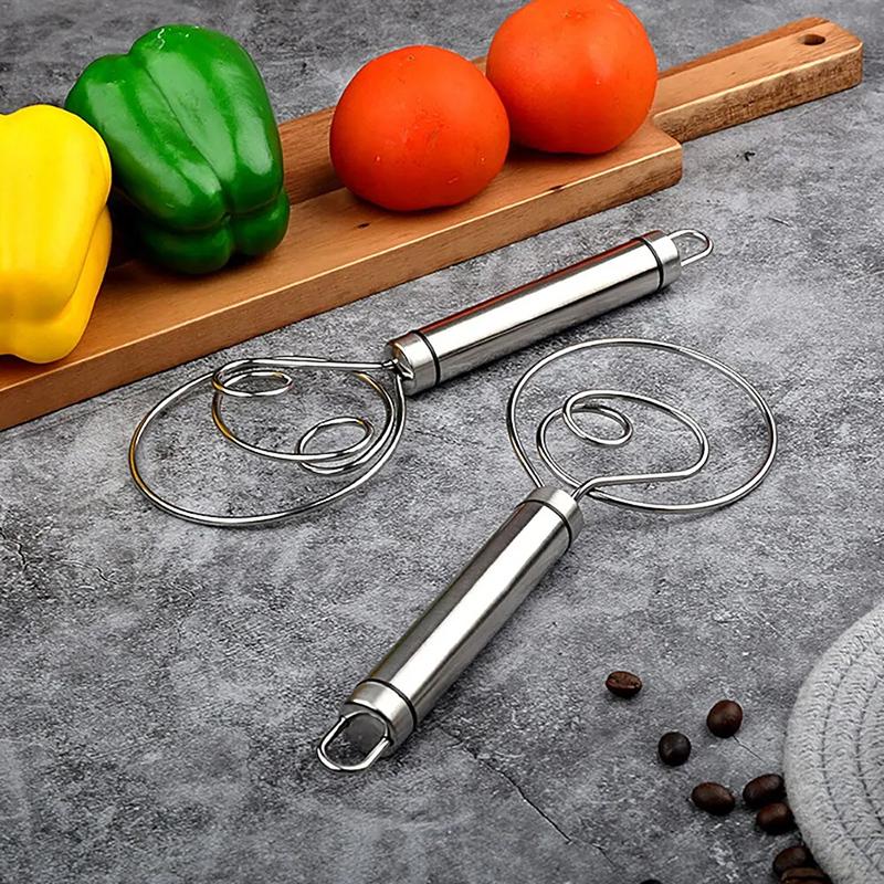 Tel manual din inox pentru aluat stil danez