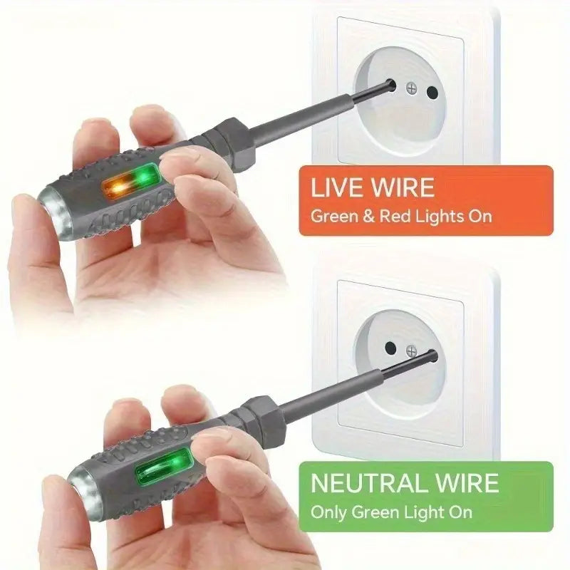 Stilou detector de tensiune cu LED