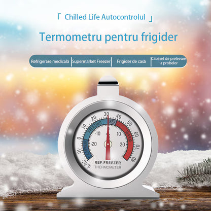 Termometru analogic pentru frigider și congelator