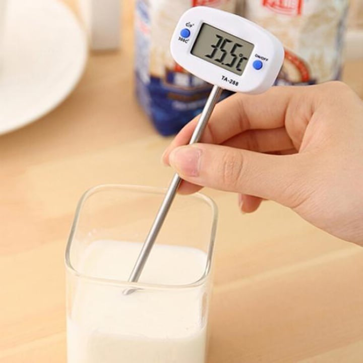 Termometru de bucătărie LCD cu sondă cu pin
