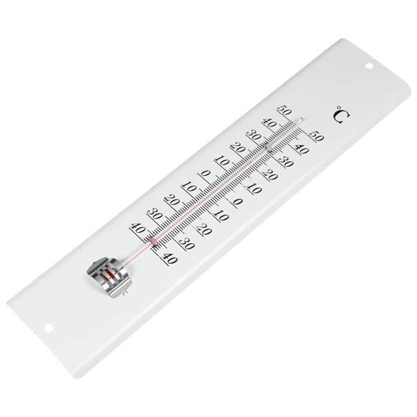 Termometru de perete, metalic, 30 cm