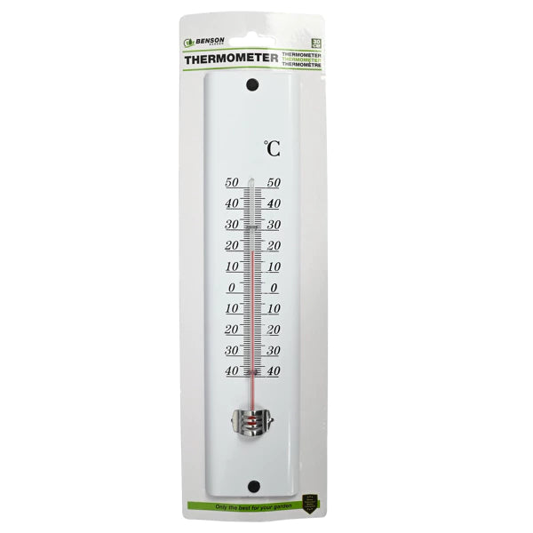 Termometru de perete, metalic, 30 cm