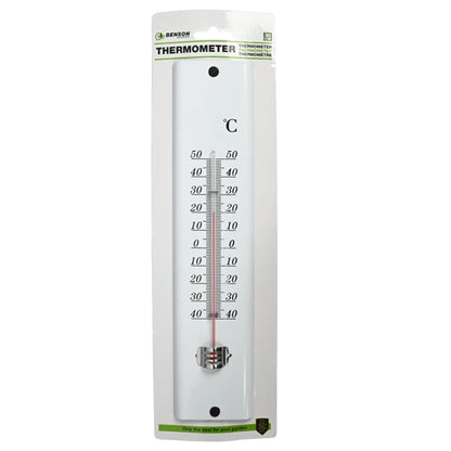 Termometru de perete, metalic, 30 cm