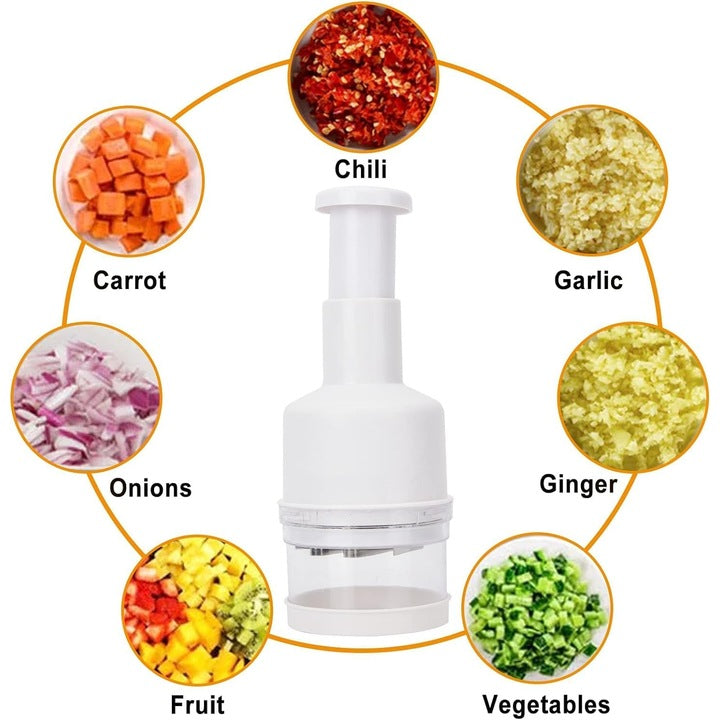 Tocător manual rotativ de legume