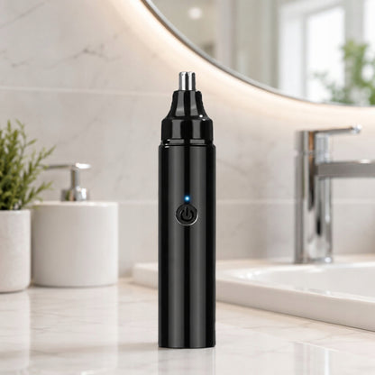Trimer electric pentru nas și urechi, reîncărcabil prin USB