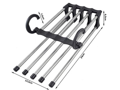 Umeras multifuncțional cu 5 brațe pentru pantaloni