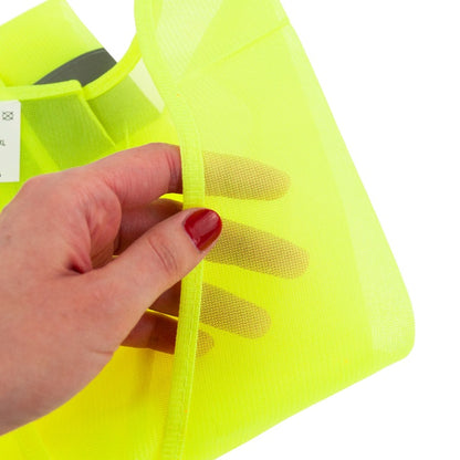 Vestă reflectorizantă de avertizare rutieră