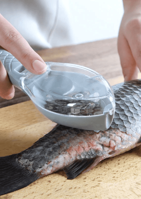 Dispozitiv pentru curățat solzi de pește - evonio™