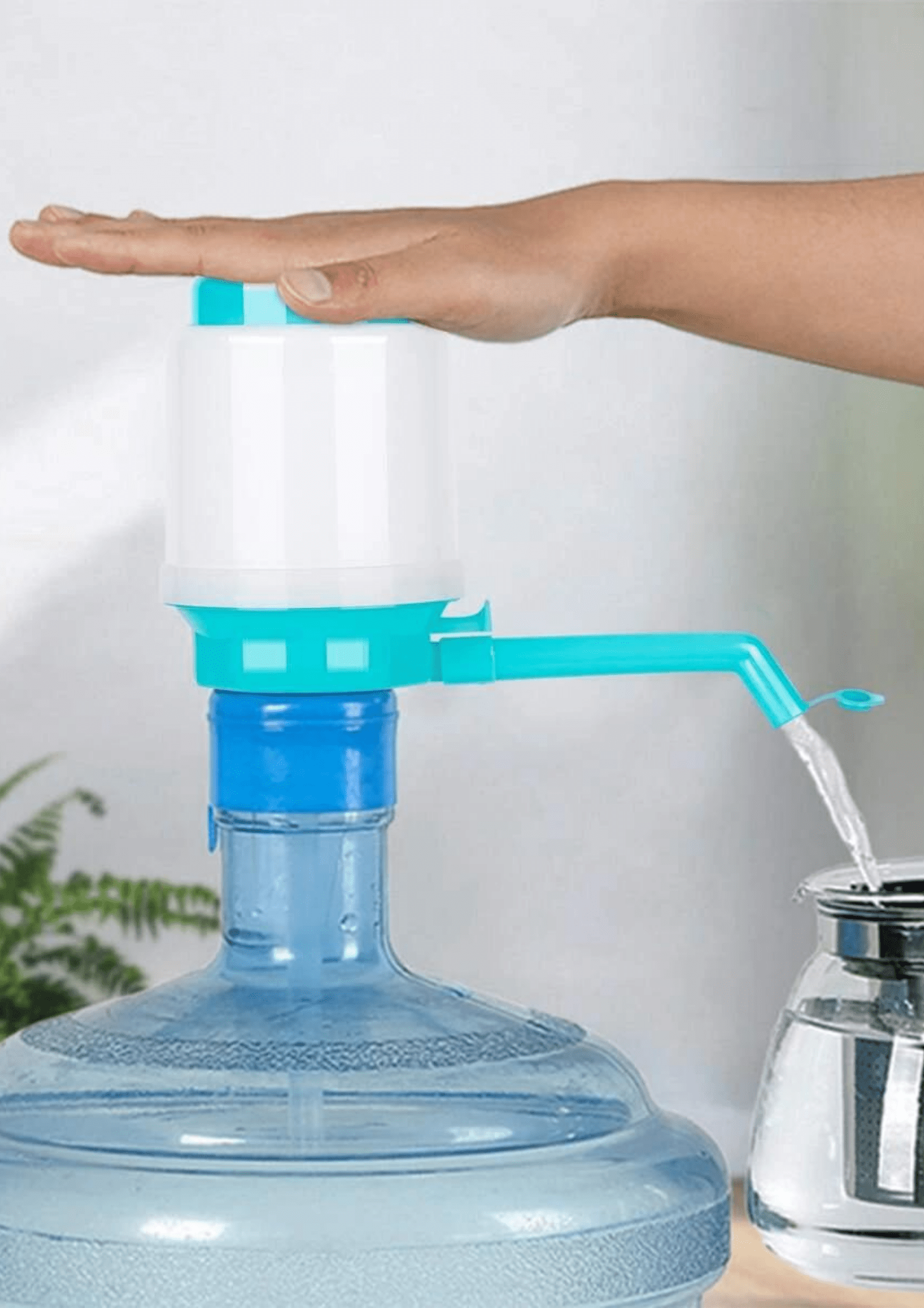 Dozator cu pompă manuală pentru bidon apă de 5L/10L/20L - evonio™